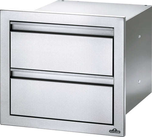 Napoleon 18" x 16" Double Drawer (BI-1816-2DR)