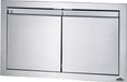 Napoleon 30 x 16 inch stainless double door, angled
