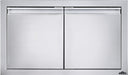 Napoleon 30 x 16 inch stainless double door, front