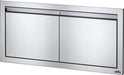 Napoleon 36 x 16 inch stainless double door, angled