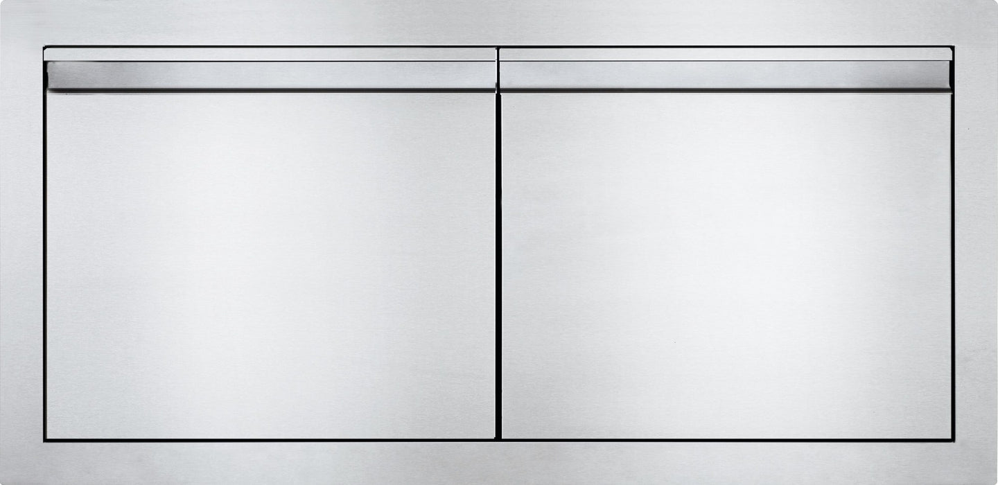 Napoleon 36 x 16 inch stainless double door, front
