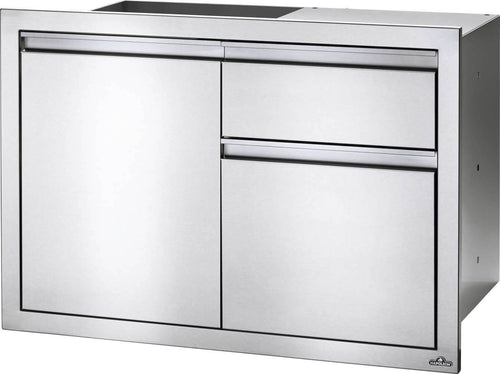 Napoleon 36" x 24" Single Door & Double Drawer (BI-3624-1D2DR)