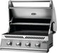 Built-In 500 Series 32 with the lid open and warming rack