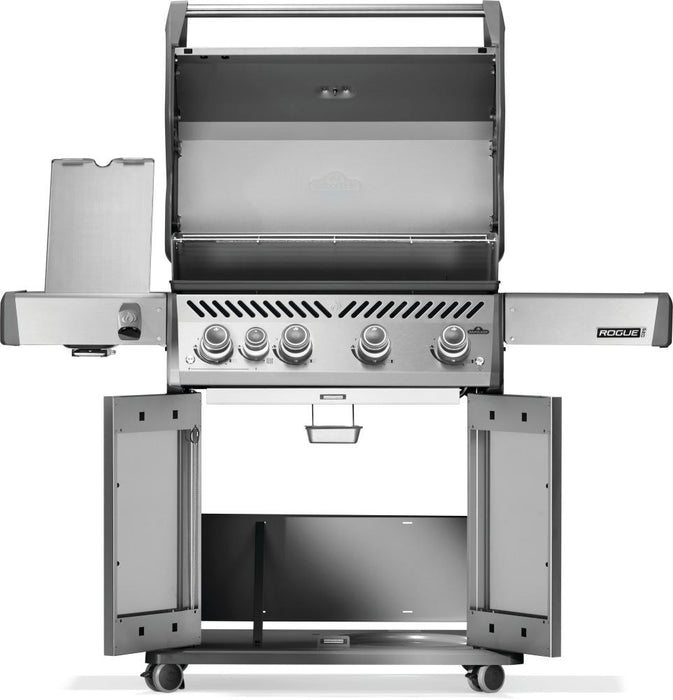 Rogue PRO 525 with the lid and cabinet doors open