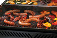 Sausages and grilled vegetables on the Rogue PRO 625