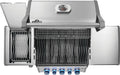 Rogue PRO-S 425 from above with the SIZZLE ZONE side burner open