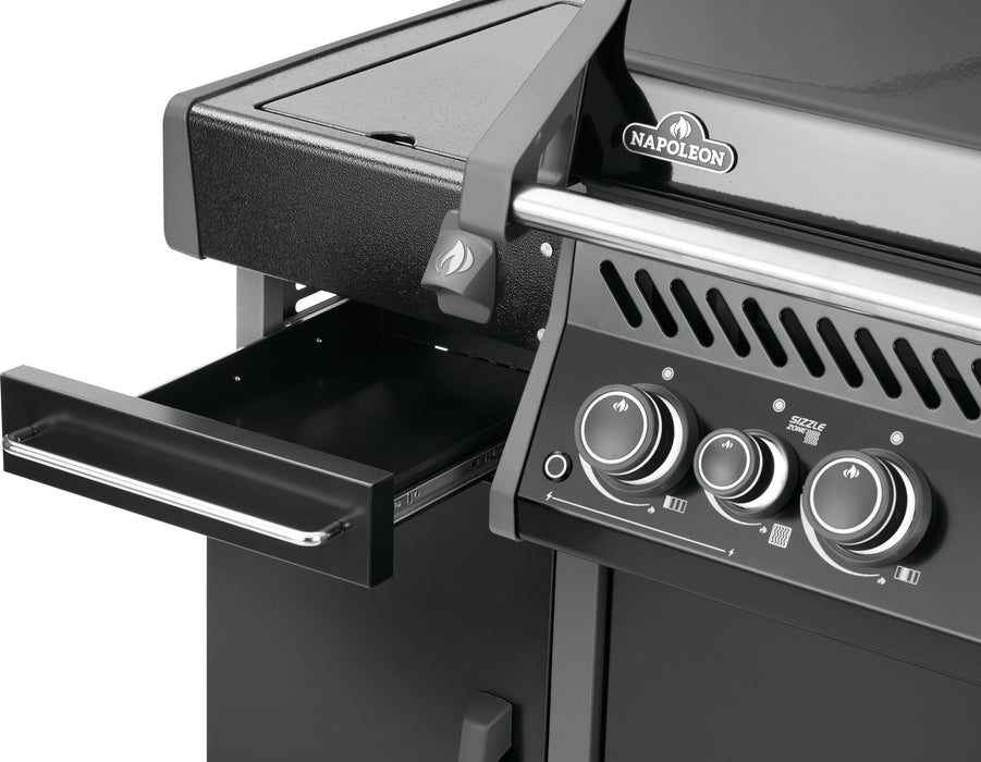 Pull-out drawer on the Napoleon 68009 storage cart