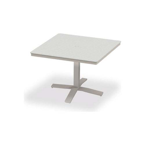 Telescope Casual Origins Balcony Height Pedestal Table With 42" Square Origins Table Top