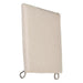 A representative OW Lee tie-on back cushion, shown in a sample fabric (the Aris cushion is cut to fit its chair)
