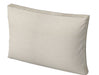 OW Lee boxed pillow: main fabric, accent fabric boxing and welt or cording