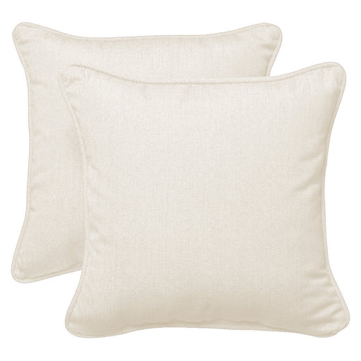 Pelican Reef 18 x 18 in. throw pillows, set of 2, with welted edges