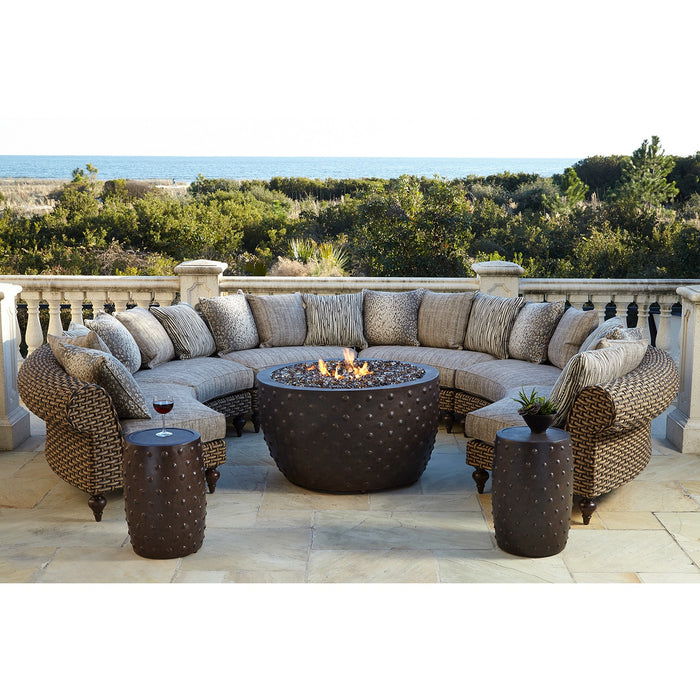Lane Venture Hemingway Chesterfield Crescent Wedge Chair