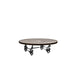 OW Lee San Cristobal Coffee Table with 42" round porcelain tile top