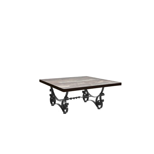 OW Lee San Cristobal Coffee Table with 42" square porcelain tile top