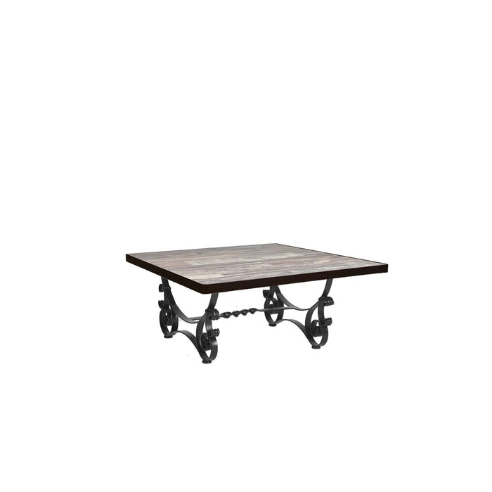 OW Lee San Cristobal Coffee Table with 42" square porcelain tile top
