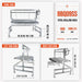 BBQ09SS dimensions: 39.25 in grate width, 656 sq in of cooking area