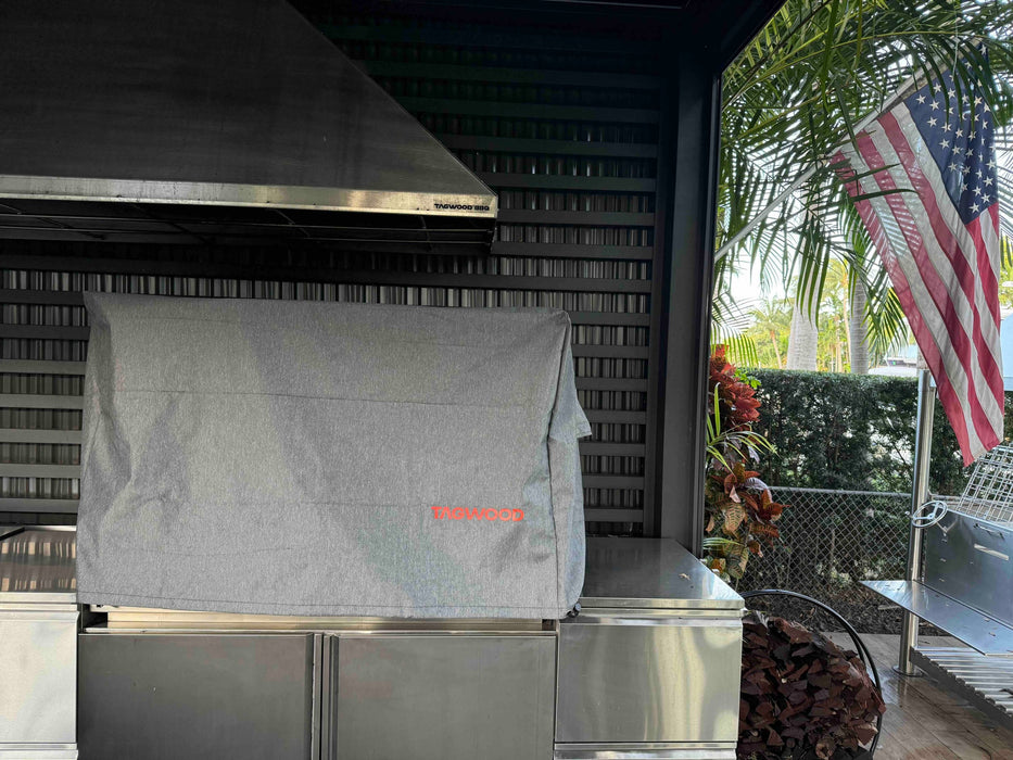 Tagwood COVE05 PRO cover on a BBQ05SS built-in