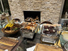 Grilled meats kept warm on Tagwood braziers