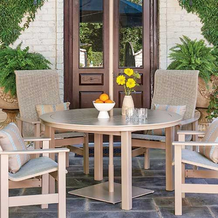 Telescope Casual Origins Bar Height Table With 54" Round Origins Table Top