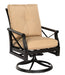 Woodard Andover Swivel Rocking Dining Arm Chair