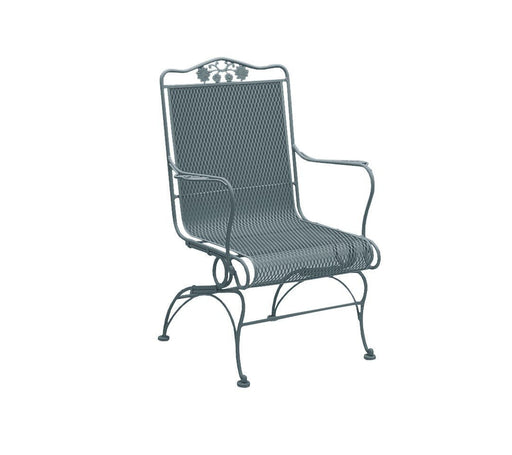 Woodard Briarwood High-Back Coil Spring Chair