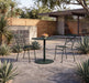 Woodard Chair One bistro chairs in Pompeian Green