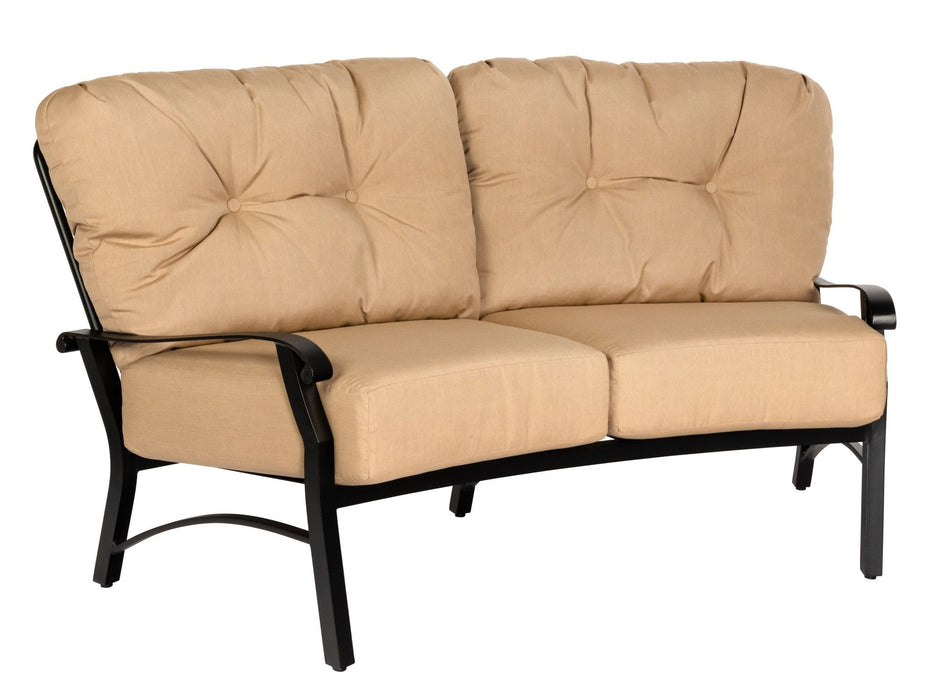 Woodard Cortland Crescent Love Seat