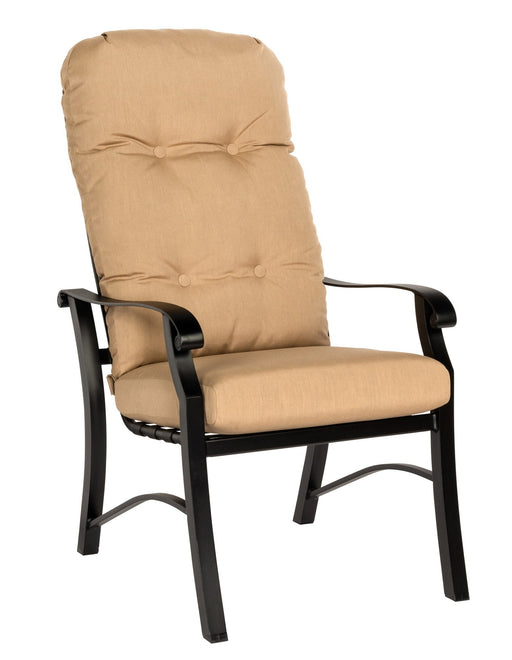 Woodard Cortland High-Back Dining Arm Chair