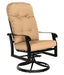Woodard Cortland High-Back Swivel Rocking Dining Arm Chair