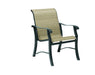 Woodard Cortland Sling Dining Arm Chair