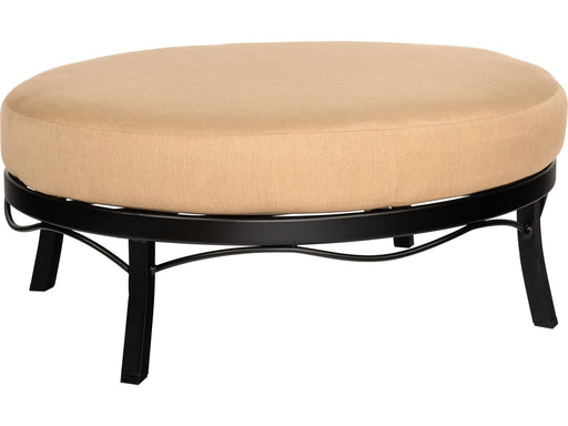 Woodard Cortland Universal Oval Ottoman, another view