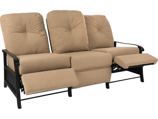 Woodard Cortland Recliner Sofa, both seats reclined