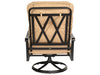 Woodard Cortland Big Man's Swivel Rocking Lounge Chair, back view