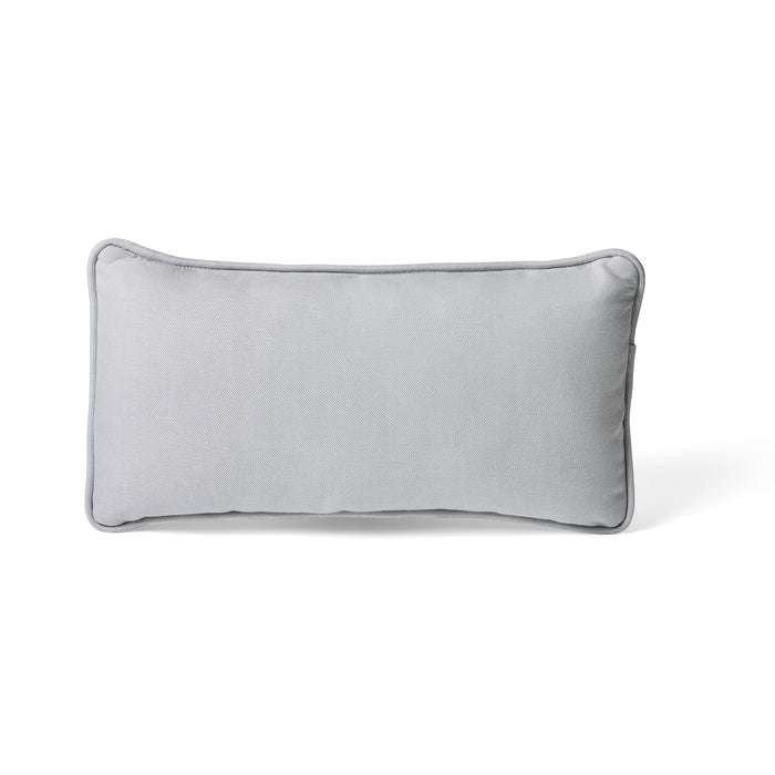 Woodard 22" x 10" Kidney Pillow with Faux Down Fill, studio photo