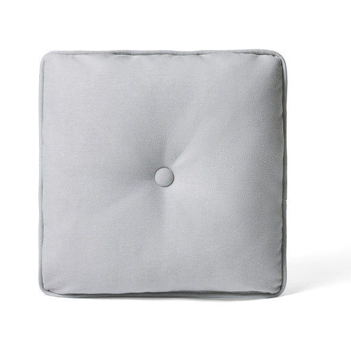 Woodard 16" Square Throw Pillow with Button, studio photo