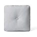 Woodard 16" Square Throw Pillow with Button, studio photo