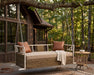Woodard River Run sleeping porch swing (sold separately)
