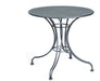 Woodard Solid Top Universal Base Iron Table, 30" Round Bistro