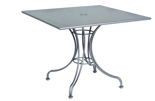 Woodard Solid Top Universal Base Iron Table