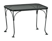 Wrought Iron Mesh Side Table
