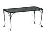 Woodard Wrought Iron Mesh Rectangular Coffee Table