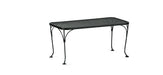Wrought Iron Mesh Rectangular Coffee Table (included)