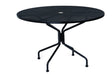 Woodard Premium Mesh Top 8-Spoke Umbrella Dining Table, 48" Round