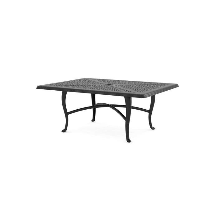 Woodard Hampton Top Cabriole Base Coffee Table, 36" x 48" Rectangular