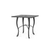 Woodard Hampton Top Cabriole Base Counter Height Umbrella Table, 36" Square