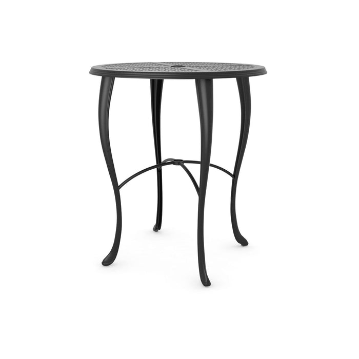 Woodard Hampton Top Cabriole Base Bar Height Umbrella Table, 36" Round