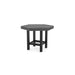 Woodard Tri-Slat Top Elite Base Side Table, 22" Hexagonal