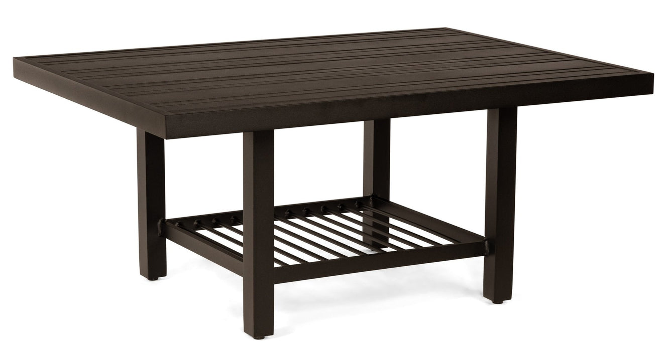 Tri-Slat Top Elite Base 48" x 36" Coffee Table (included)