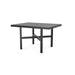 Woodard Tri-Slat Top Elite Base Umbrella Dining Table, 36" x 48" Rectangular