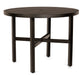 Woodard Tri-Slat Top Elite Base Bar & Counter Table, 48" Round Counter Height